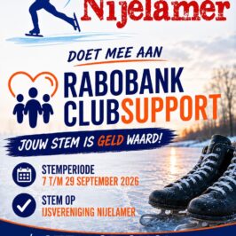 Stem IJsverenging Nijelamer voor Rabo Clubsupport